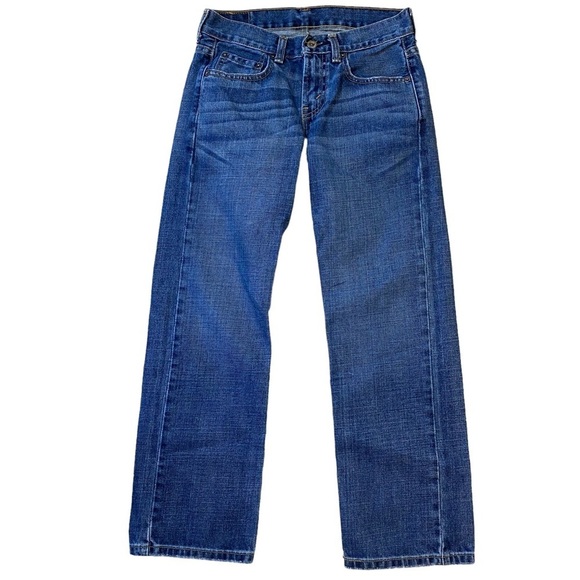 Levi's Jeans 569 Loose Straight 25x25‎ Size 10R Youth/Adult Medium Wash Denim - Picture 1 of 14
